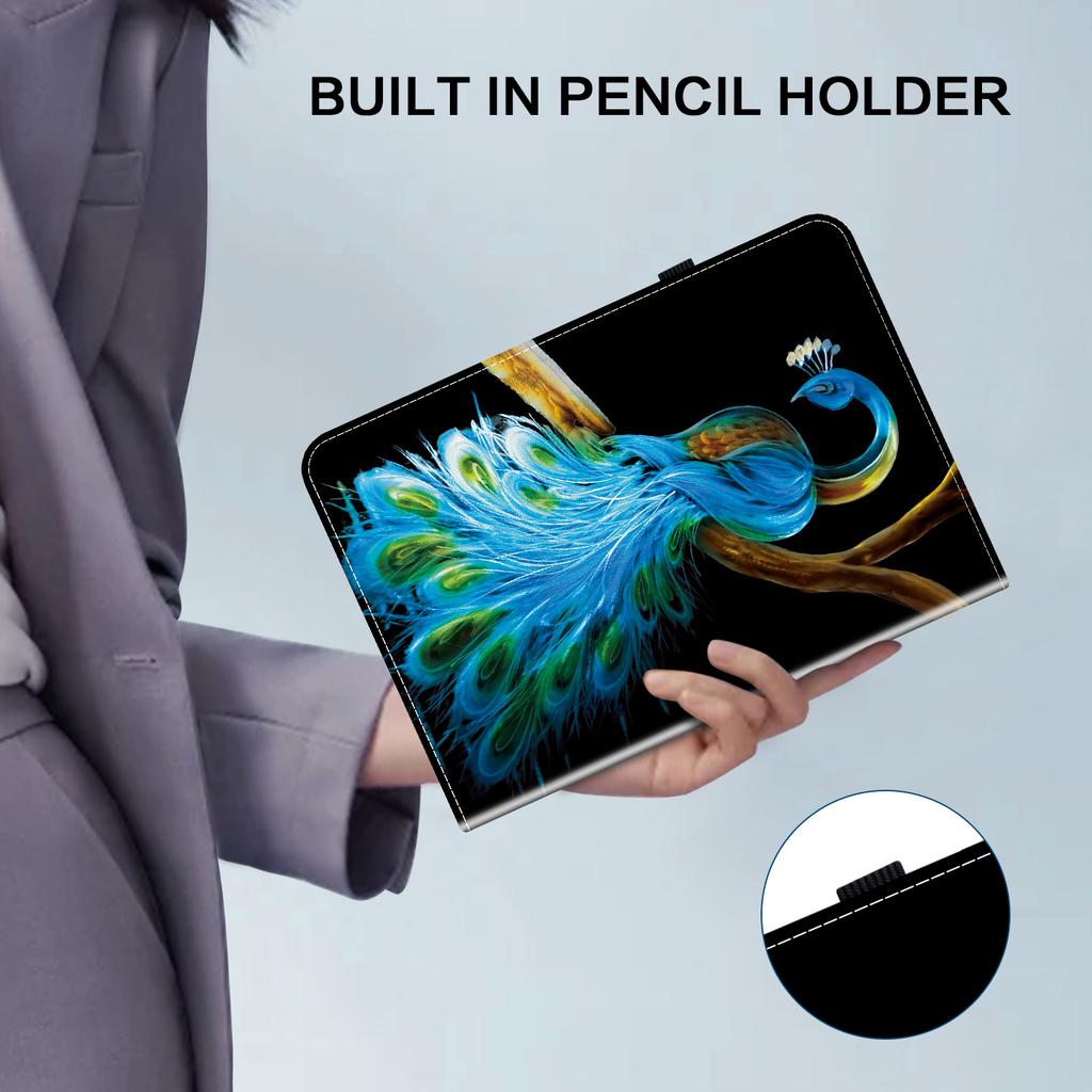 PU kožené pouzdro na tablet pro itel Pad One- 11 stylů! Odolný, se 2 sloty na stojánek, držákem na pero a sloty na karty, flexibilní zadní kryt z TPU