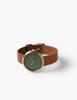 Maven Watches 34mm Artisan Series Minimalist Fashion Watch OLIVE BROWN (DUSTY 34MM)