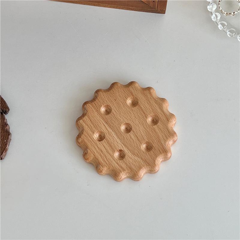 1 Stück Kreativer Keksförmiger Untersetzer Kekse Untersetzer Einzigartige Wohnkultur Geschenk für Kaffeeliebhaber,Tischunterlage Untersetzer für Wohnkultur