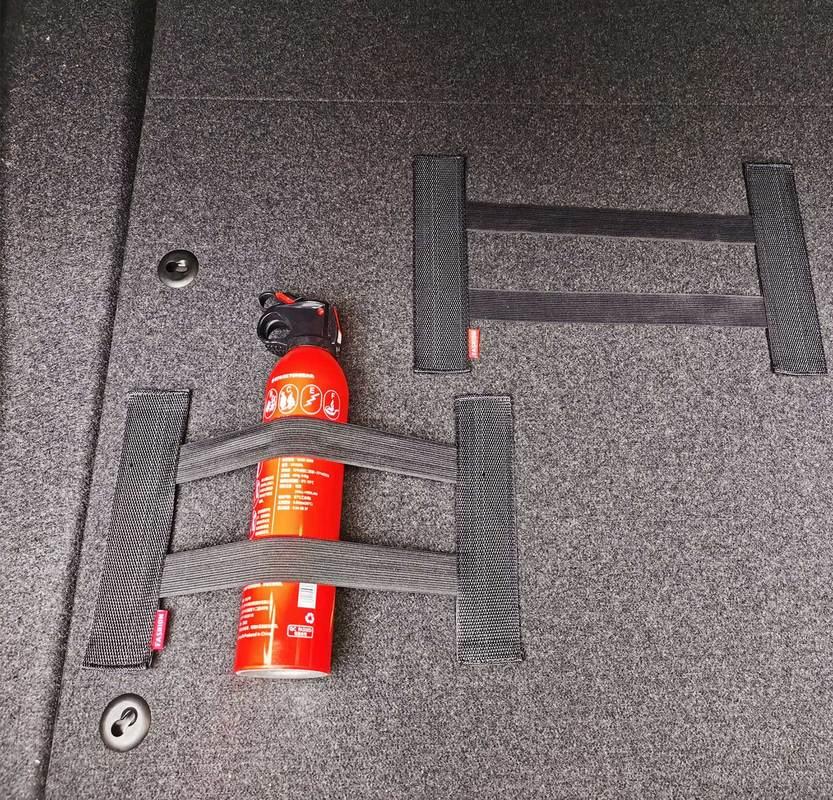 Bagażnik samochodowy Pasek mocujący Gaśnica Wnętrze Przechowalnia bagażu Mocowanie Pasek do wiązania Taśmy Akcesoria do organizera wnętrza samochodu