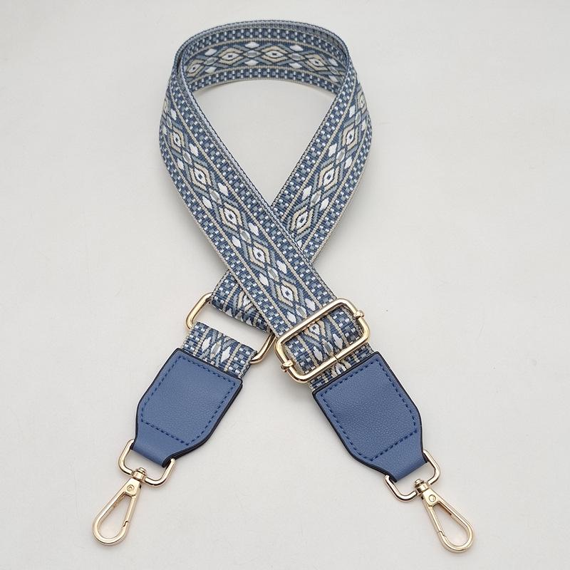 

Adjustable Leather Crossbody Bag Strap - Women s Shoulder Accessory Gunmetal Hook