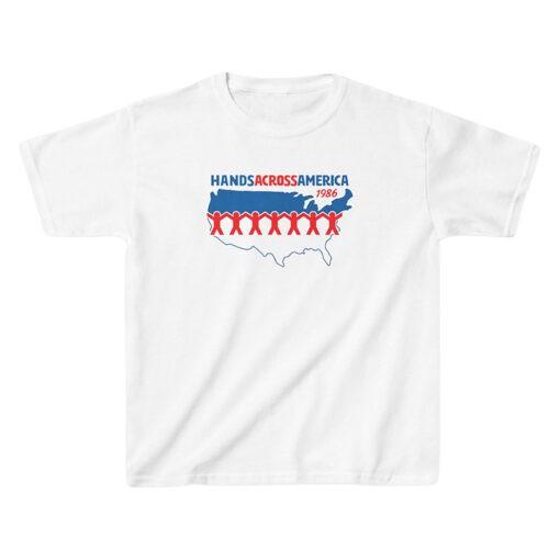 Hands Across America 1986 T-Shirt S-3XL S разноцветный