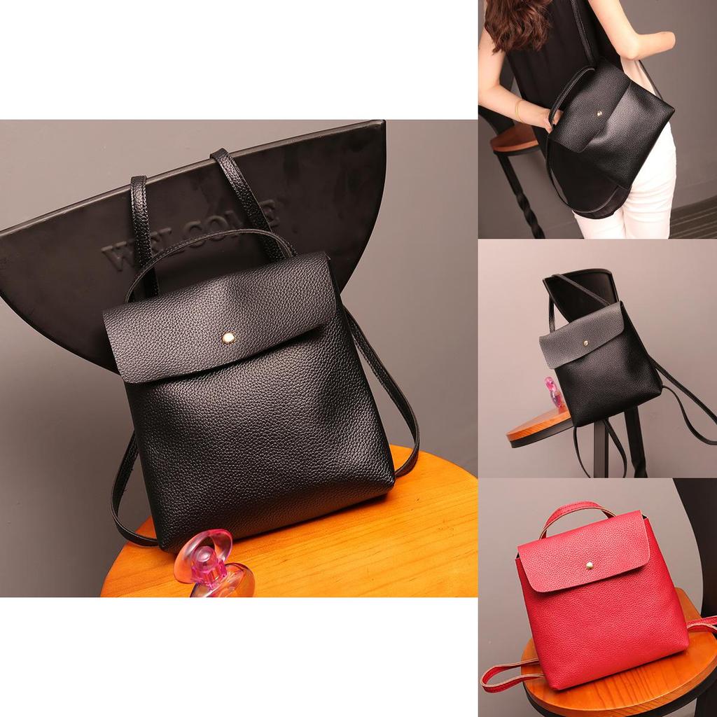 Elegant Fashion Women Backpack With Hasp Closure And Shoulder Straps For Casual Style