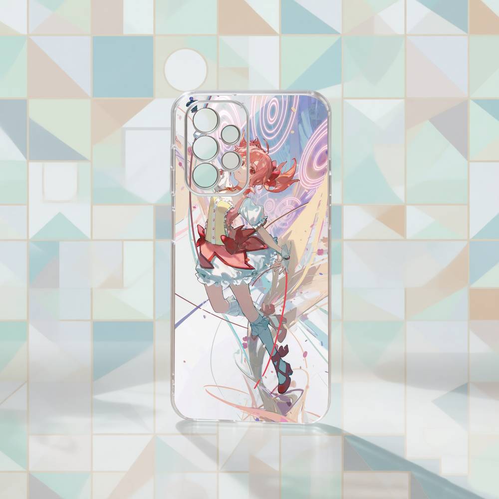

Чохол для телефону Puella Magi Madoka Magica для Samsung S25, S24, S21, S22, S23, S30, Ultra, S20, Plus, Fe Прозорий чохол Samsung S20plus5G