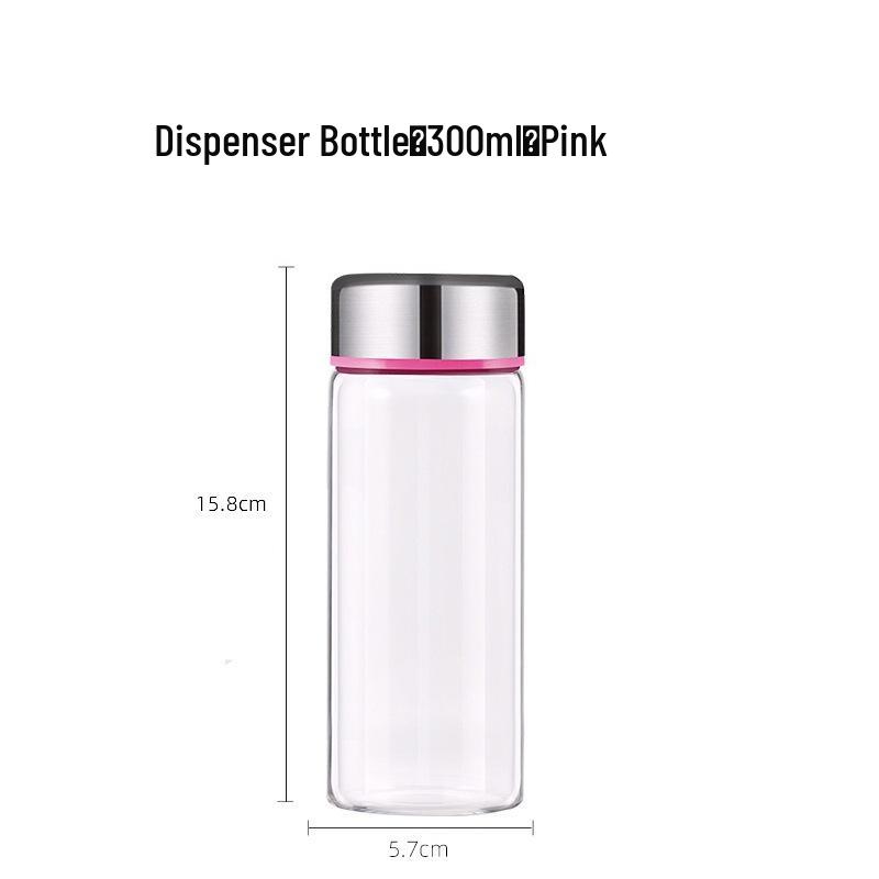 Żaroodporny szklany słoik z uszczelką i pokrywką ze stali nierdzewnej do gniazd ptasich spożywczych i leków