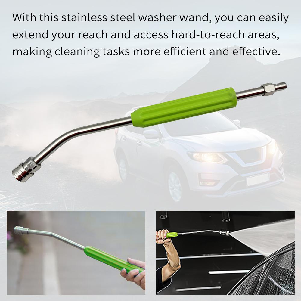Baghetă de extensie pentru mașină de spălat cu presiune Baghetă de spălat cu presiune din oțel inoxidabil 14 inchi Curățare la înaltă presiune