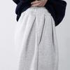 Onl Women Fleece Waistband Pintuck Wide Pants Training Pants