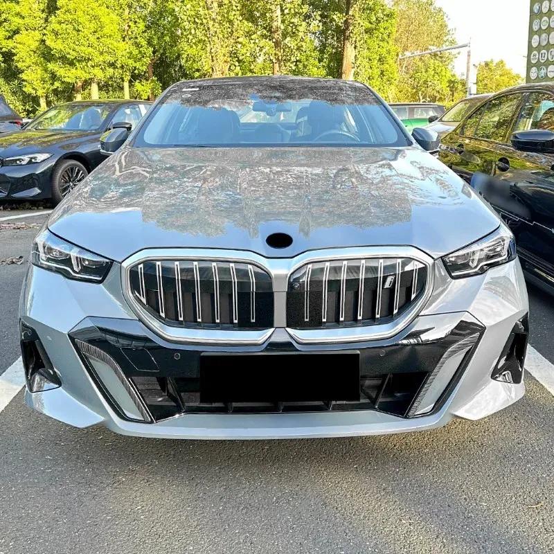 Car Front Bumper Air Vent Trim Spoiler For BMW 5 Series G60 G61 I5 M Sport 2024+ Canards Blade Side Splitter Stickers Cover