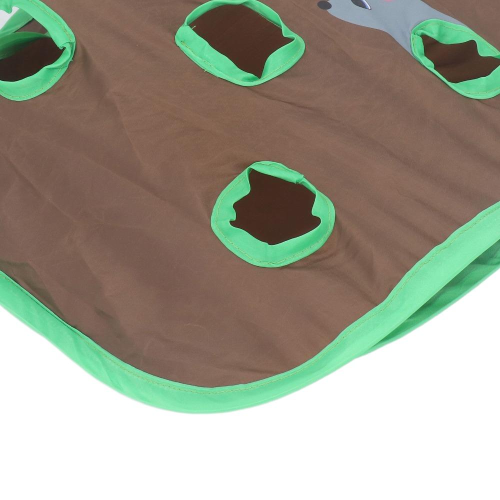 Collapsible Foldable Mouse Chasing Toy 9 Holes Cat Puzzle Exercise Toy  Indoor Play
