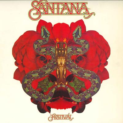 LP plat SANTANA Festival 25AP333 CBS SONY 1976 Japonsko Rock Použitý