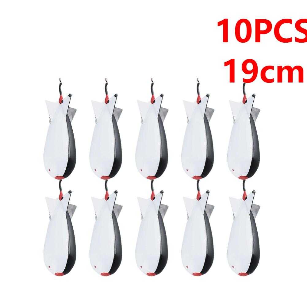 2-10 Stück Karpfenfischen Raketen Futterkörbe 14,5cm 19cm Bombarden Schwimmer Köderhalter Behälter Pellet Futterkörbe Positionierangelwerkzeug