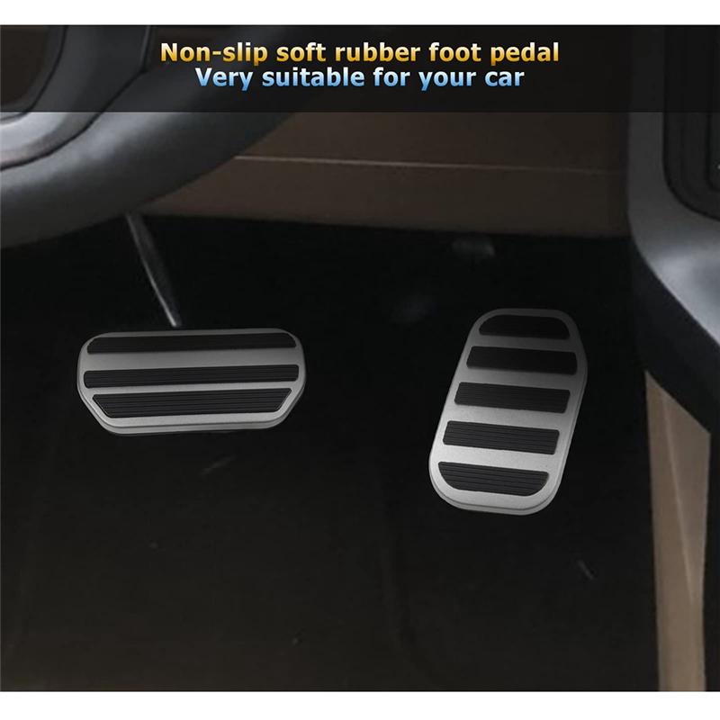 Foot Pedal Pads For Ford F150 2025-2025 Brake And Accelerator Gas Pedal Covers Car Pedals Replacement