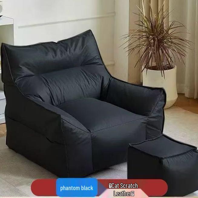 Comfortable Lazy Sofa: Convertible Single Bean Bag for Living Room or Balcony