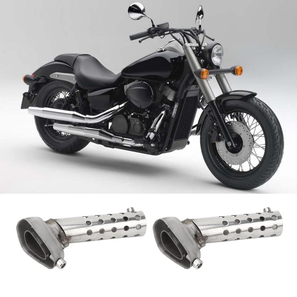2pcs Motorcycle Inner Silencer Inner Baffle Silencer Silencer Exhaust Baffle Volume Adjustment Exhaust Muffler