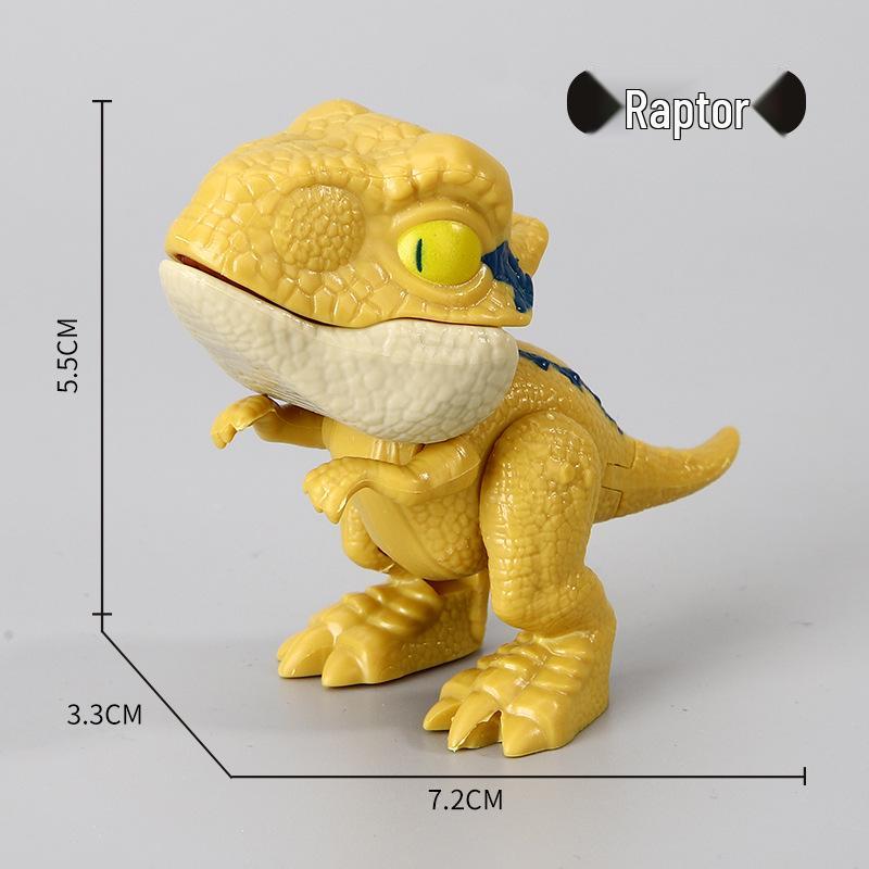 Popular Children's Moveable Joint Dinosaur Toy - Bite Finger Tyrannosaurus Rex