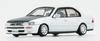 BM CREATIONS Scale Toyota Corolla 1996 AE100 Pearl Fiber Hood RHD Finished Model 1/64 White/Carbon