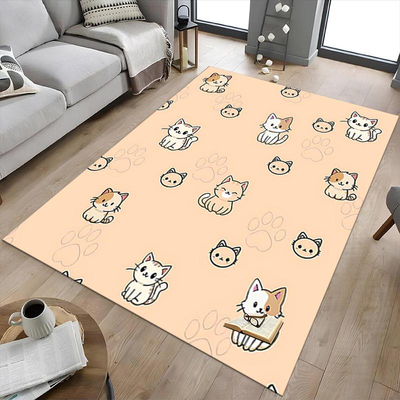 1PC Cat Paw Non-Slip Floor Carpet, Suitable for Office, Bedroomand Playrooms. It Can Also Be Used As a Sofa Footrest cover-T43