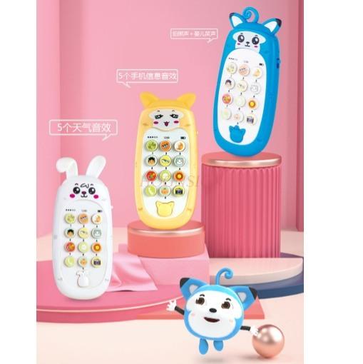 Children'S Music Mobile Phone Toys Baby Phone Boy Baby Simulation Bitable Puzzle Early Education 0 Girl 1 Year Old
