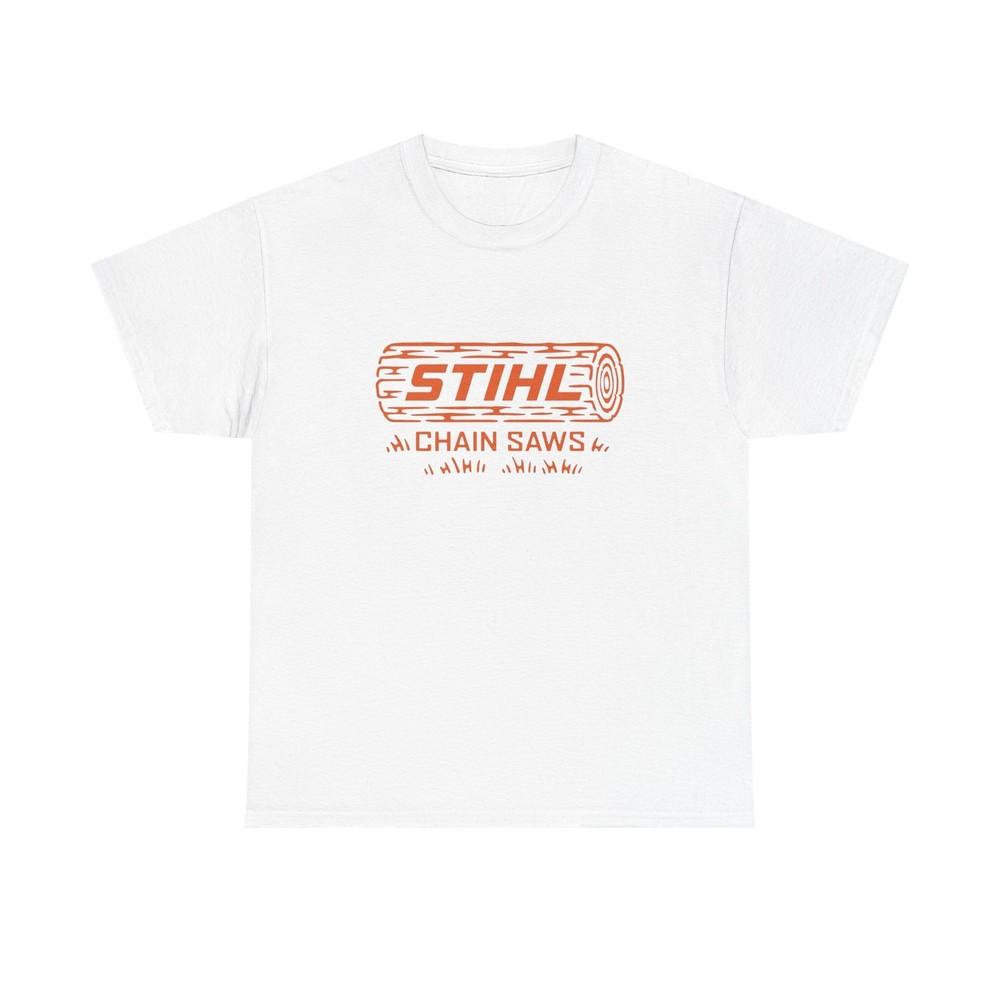 

Stihl Chainsaws MULTIPLE COLORS Graphic T Shirt Unisex Heavy Cotton Tee GIFT NEW Unisex T-Shirt XXXL