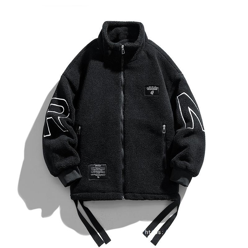 2025 New Lamb Wool Multi-color Fashion Cotton-padded Clothes Korean Version Windproof Thickened Trendy Brand Couple Jacket In Stock