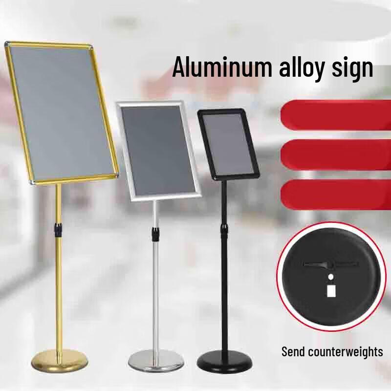 Floor Standing Sign Holder One Size