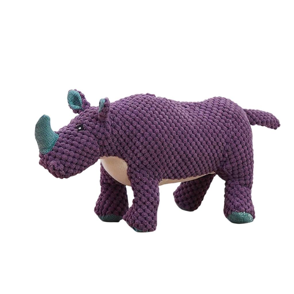 Unzerstörbares Hundespielzeug, interaktives Hundespielzeug zum Kauen, unzerstörbares quietschendes Hundespielzeug, weiche Plüschtiere zum Spielen und Trainieren