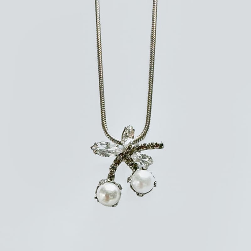 

VERRYTASTE Cherry Necklace - White white