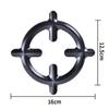 1pc/2pc Gas Stove Ring Pot Reducer Grates Cooker Plate Coffee Moka Pot Stand Reducer Ring Hold Cast Iron Cooktop Shelf