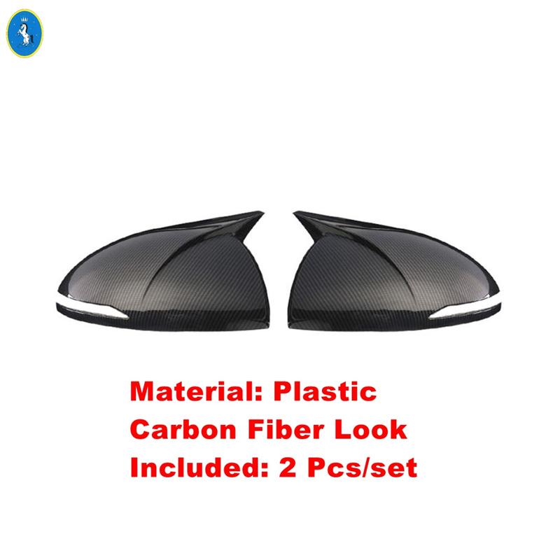 Car Rear Window Shutter / Wing Case Rearview Mirror Cover Trim For Hyundai Sonata DN8     Exterior Accessories