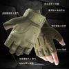 Tactical gloves, standard training, full finger and half finger men's gloves, cold-proof gloves, warm and velvet protection, real CS