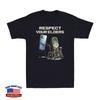 Respect Your Elders Funny Smartphone Technology Meme Quote Vintage Men's T-Shirt