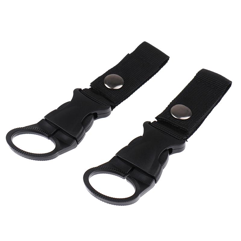 Nylon Webbing Water Bottle Carabiner Belt Outdoor Buckle Hook Holder Tool Clip