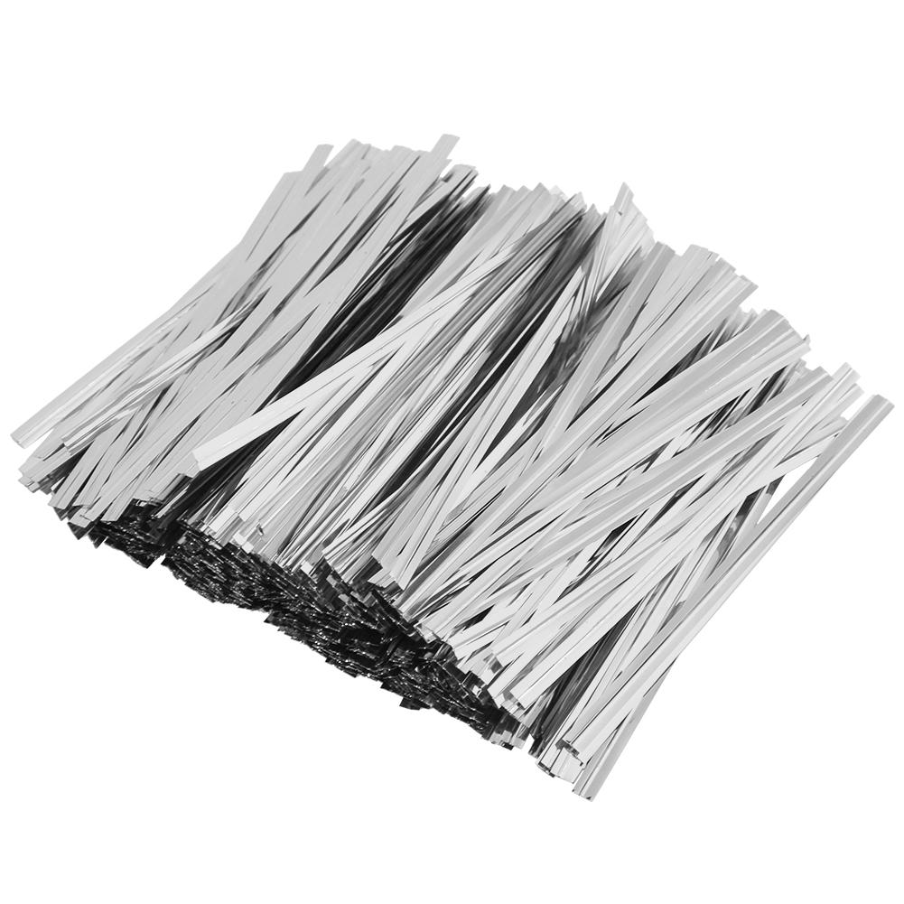 3200PCS PET Ties 10cm for Brd Bag Packaging Lolipop Dessert Sling