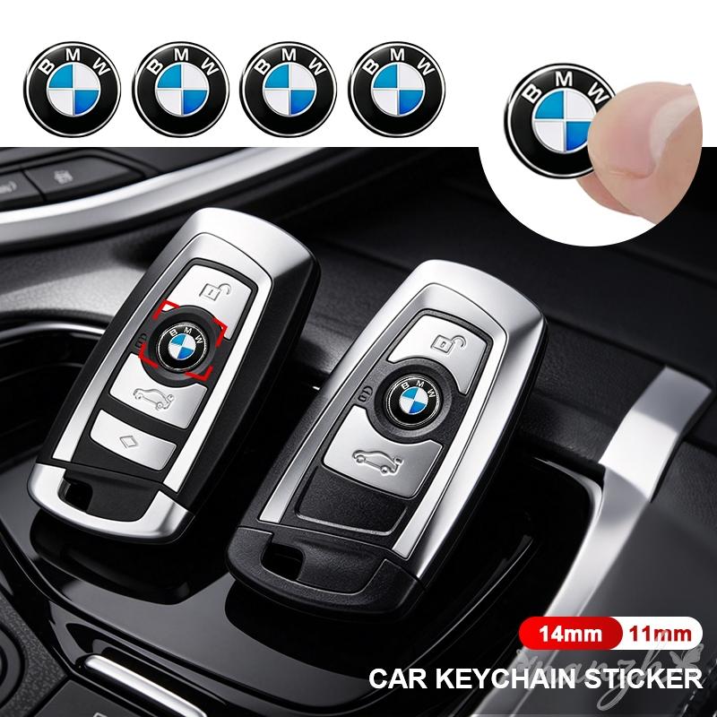 For BMW M E46 E90 E60 Car Key Sticker Logo 3D Metal Car Key Sticker Emblem For BMW 320Li 325Li 330Li 325i E60 E64 E70 E83 E85 E87 E90 E71 10pc 11/14mm