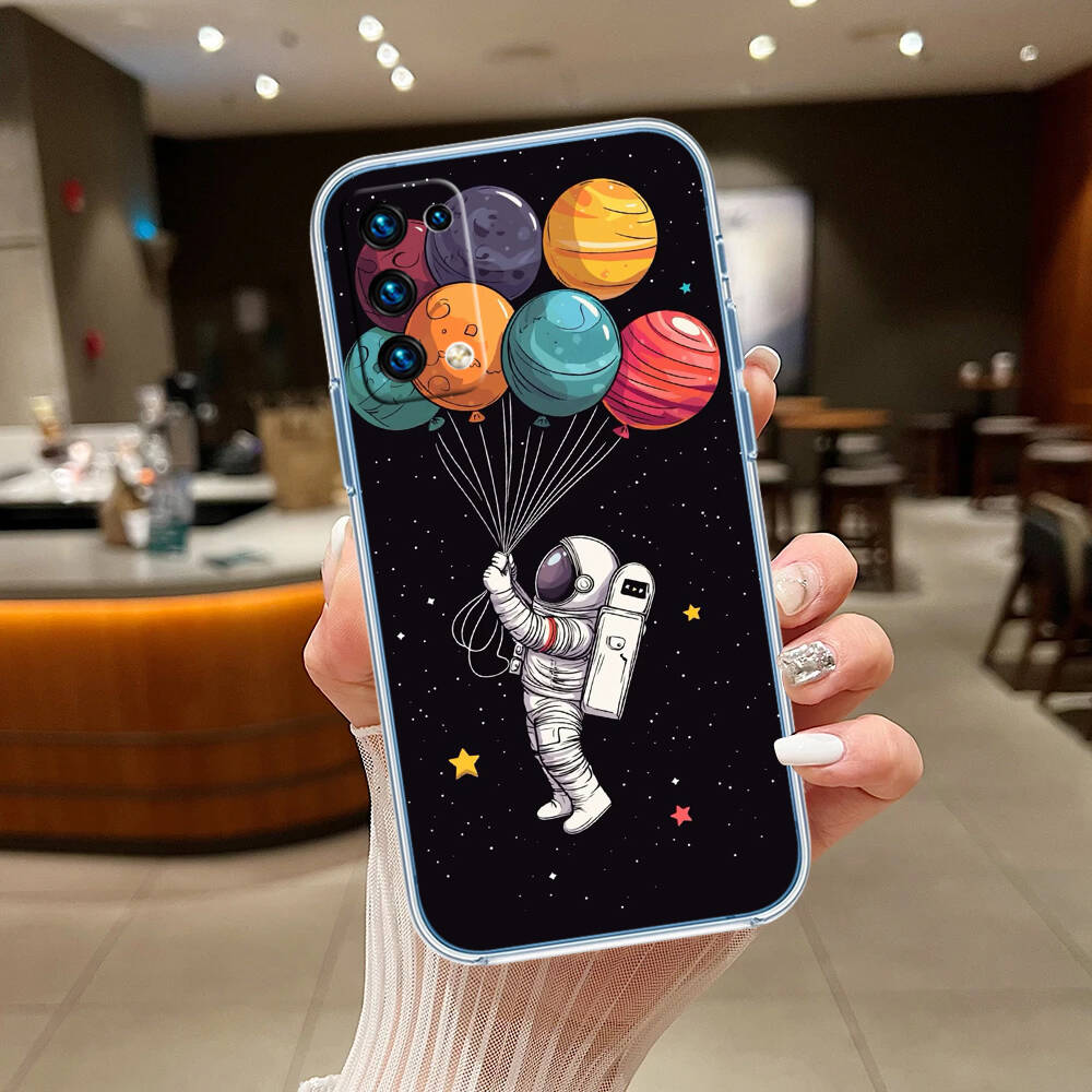 Astronaut Space Moon Phone Case for Motorola G14 G15 G24 G30 G31 G32 G34 G41 G42 G51 G52 G50 G60S G60 G62 G72 G71 G73 G84 G85 G200 E32