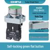XB2 Emergency Stop Self-Locking Metal Push-Button Switch with Mushroom Head