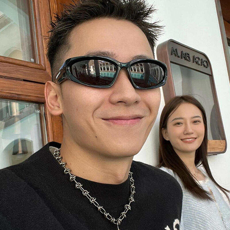 NeoRetro 3332 Retro Polarized Sunglasses C1 BLACK