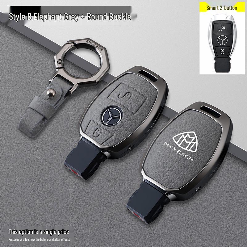 Maybach Model B Key Case - Elephant Grey