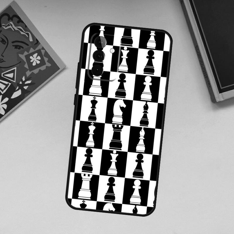 Chess Case For Samsung Galaxy A52 A53 A54 A12 A13 A14 A32 A33 A34 A23 A24 A72 A73 A51 A71 A15 A25
