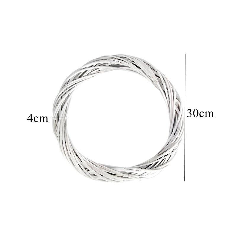 

1 шт. Рождественские золотые белые пенопластовые ягоды Искусственный ротанговый шар Сосновые ветки Рождественские подвесные украшения на дверь/елку Рождественские подарки