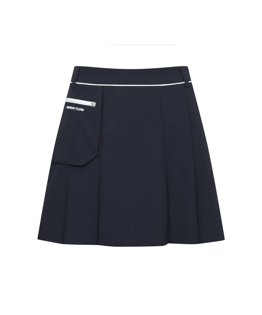 Monday Flow Light Comfy Skirt_Dark Navy