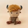 New Highland Cow Plush Toys Exquisite Animal Doll Unique Doll Comfortable Sleep Companion Products Birthday Gifts For Children
