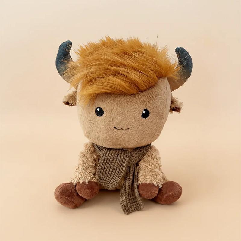 New Highland Cow Plush Toys Exquisite Animal Doll Unique Doll Comfortable Sleep Companion Products Birthday Gifts For Children