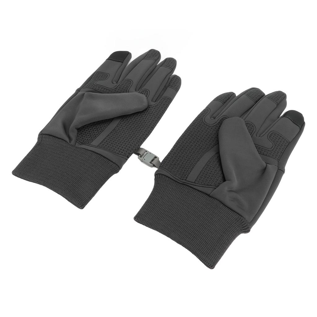 1Pair Full Finger Bicycle Gloves Touch Screen Warm Gloves for Men Women Riding Training Shooting