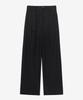 MIND BRIDGE WOMEN [W] Single-Pleat Wide Belted Slacks