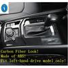 Carbon Fiber Look Car Center Control Gear Shift Box Panel Decoration ABS Accessories Cover Trim For Mazda CX-5 CX5 2017 -