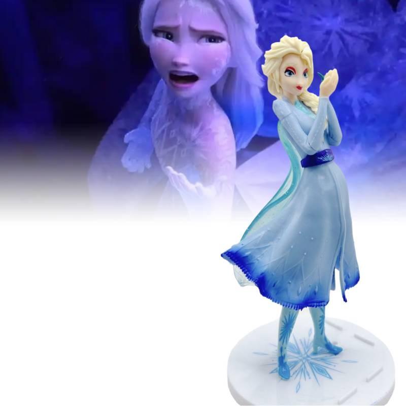 Frozen Figurine Elsa Anime Model Toys Statuary Ornament Christmas Gifts