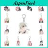 Eye-catching Chainsaw Man Keychain With A Figure Pattern Perfect For Unisex Use.