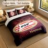 Bedding Set 1 Duvet Cover 2 Pillowcases PSV Eindhoven FC Print Soft Bed Linen Bedroom Decor