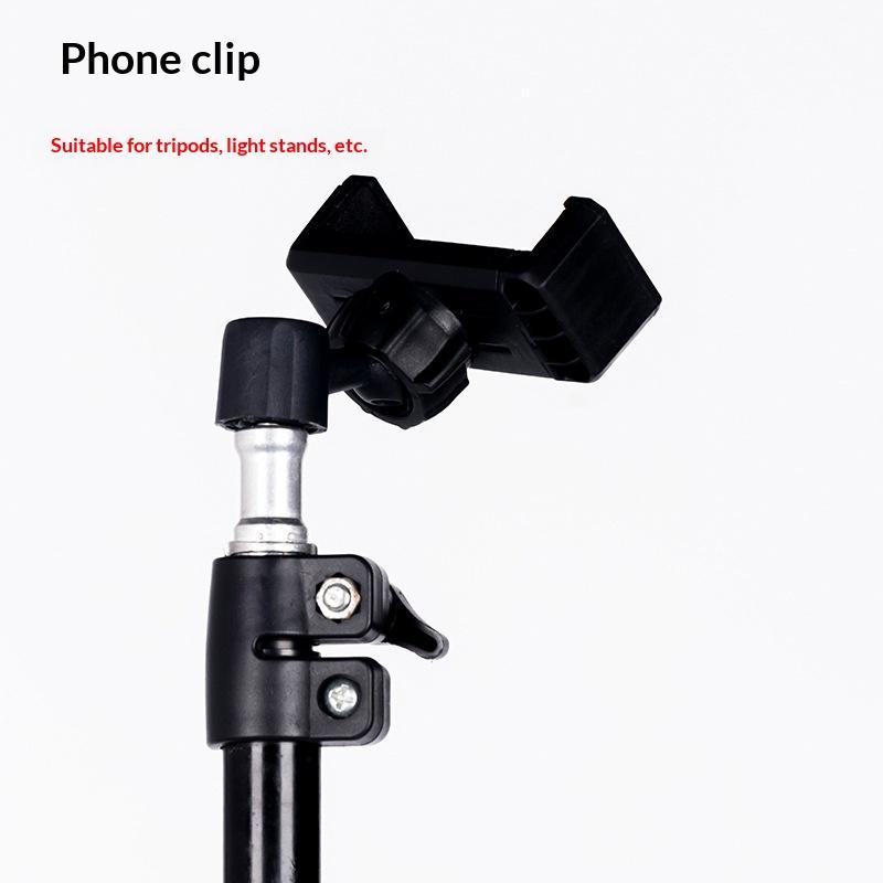 Phone/Mic Stand Universal 1/4Inch Globe Design 360° Rotating Mobile Phone Tripod Head Holder For Boom Arms Microphone Stands